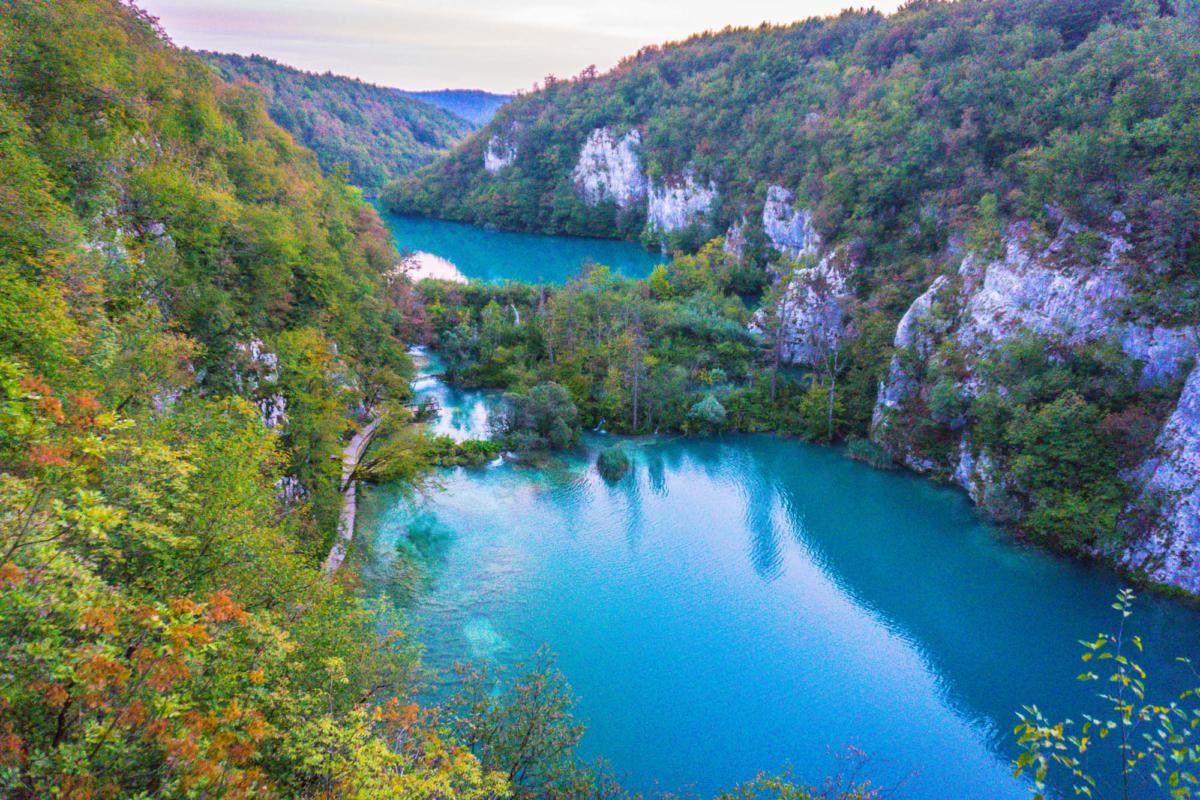 Magnificent,Waterfall,At,Plitvi‰?e,Lakes,National,Park,,Located,In,Central