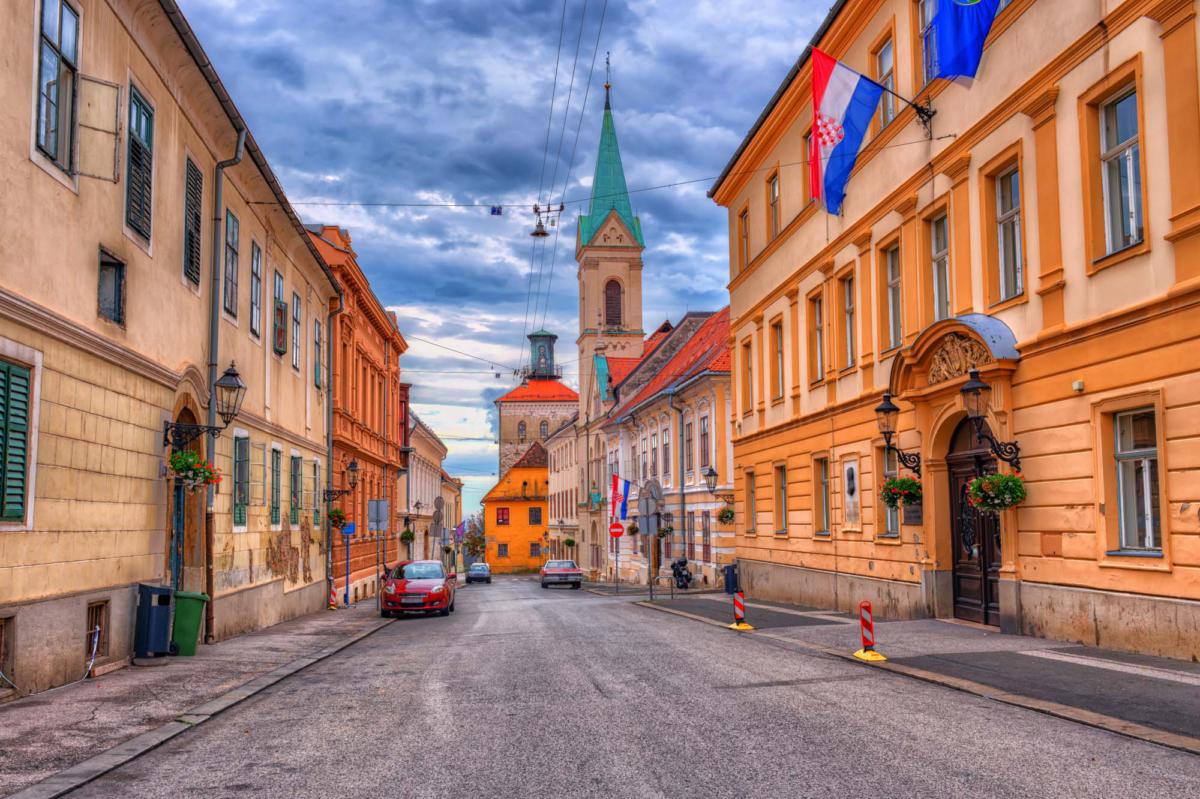 Upper,Town,In,Zagreb,Called,Gornij,Grad,-,Historical,Part